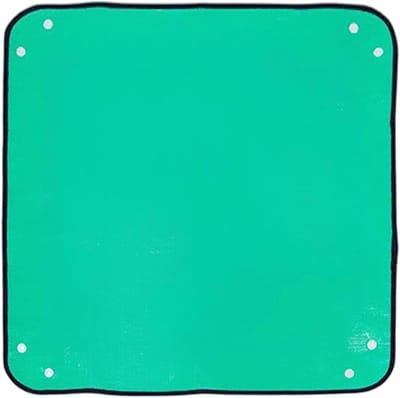 Plantenmat Tuinonderlegger - Potbescherming Werkblad - Binnen Buiten Tuinieren - Vuilcontrole Opvouwbaar - 100x100 cm - Groen
