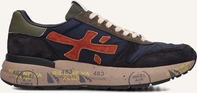 Premiata Mick Sneakers - Suède - Heren - Blauw - Maat 41
