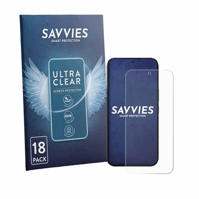 Savvies - Screenprotector voor Infinix Note 60 Ultra - Folie Beschermfolie transparant 18 Stuks