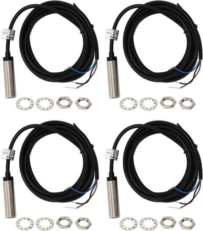 MK Stoer - Inductieve Naderingssensor - PNP NO - 12mm - Waterdicht - IP67 - LED-indicator - Automatisering Machines - Geschikt voor - Kleur model