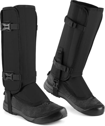 VHV - Beenkappen - Gamaschen - Outdoor beenkappen - Waterdicht - Oxford - Verstelbaar - Voor wandelen, outdoor en werken - Voor heren en dames - Zwart