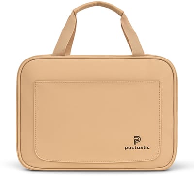 Pactastic Toilettas Urban Collection Wash Bag Beige