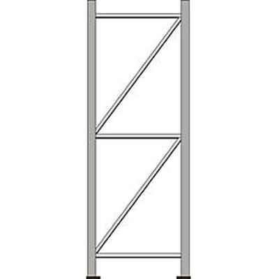 Staanderframe, voor stellingsysteem WR 600, H 2200 x D 600 mm