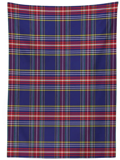ABAKUHAUS Tafelkleed Schotse ruitpatroon – 140 x 200 cm – Wasbaar