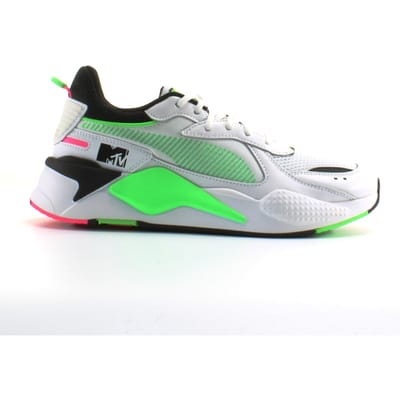 Puma RS-X Tracks MTV Wit Textiel Heren Veterschoenen 371841 01