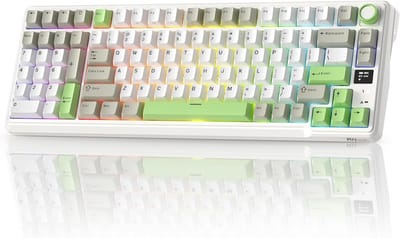 Draadloos mechanisch toetsenbord met linkshandige Numpad en Hot Swappable Knop
