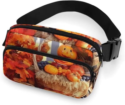 Heuptas - Heuptasje - Dagelijks gebruik - Verstelbare riem - 20x13cm - Herfst Thanksgiving