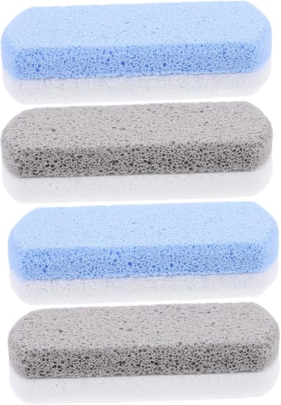 Voetrasp Voetvijlset - Dode Huid Verwijderaar - Pedicure Thuis - 4-Delige Set - 9.5 cm Lengte - Diverse Kleuren