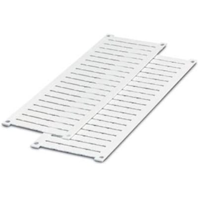 Phoenix Contact 0807740 SS-3R 20X7 WH Apparaatmarkering Montagemethode: Vastklemmen Markeringsvlak: 20 x 7 mm Wit Aantal markeringen: 400 10 stuk(s)