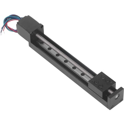 Actionneur à Glissière de Guidage Linéaire Mini Moteur Pas à Pas 28 Stage de Mouvement 200mm de Course Pièces de Routeur CNC DIY X Y Z