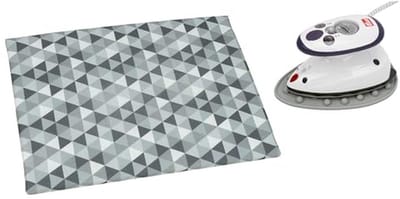 Praktische Beugelset voor Strijkwerkzaamheden en Naaien - Antislip Onderlegger 30 x 40 cm met Mini-Strijkijzerhouder
