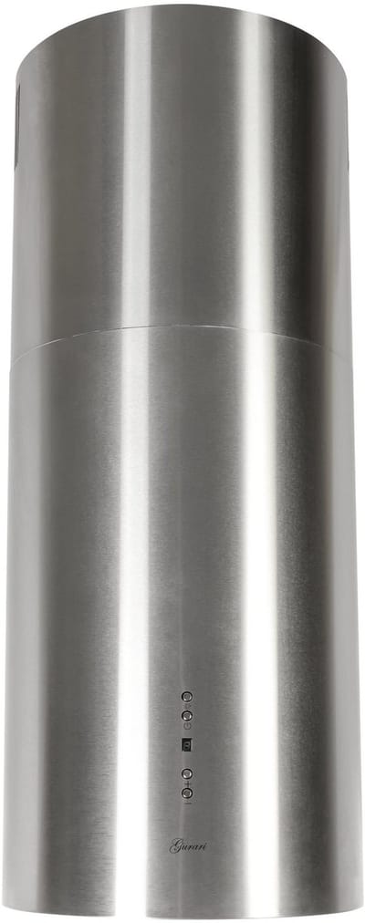 GURARI - afzuigkap - afzuigkap kookeiland - GCH I 385 36 IS PRIME N+Koolfilter - ronde afzuigkap - 36 cm - roestvrij staal - rvs - plafondafzuigkap - 1000m³/h