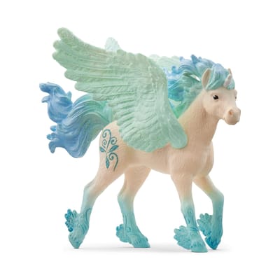 Schleich Bayala 70824 Stormy Unicorn veulen Opmaken en sieraden