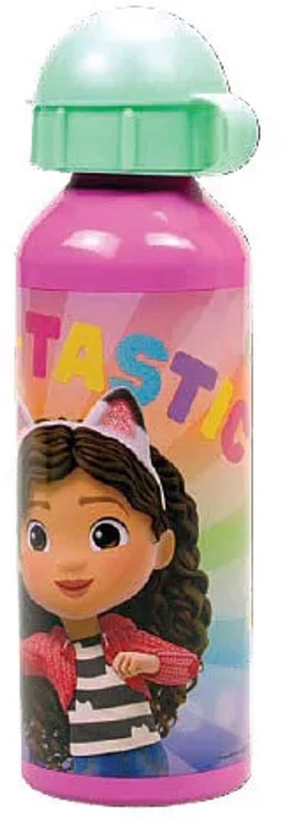 Gabby's Dollhouse Party-tastische fles 520 ml, Gabby`s Dollhouse drinkfles, Waterfles, Gabby`s Dollhouse, Bidon