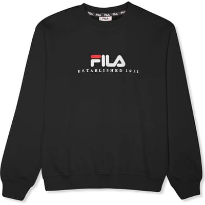 Kindertrui met ronde hals Fila Carisio Regular Logo