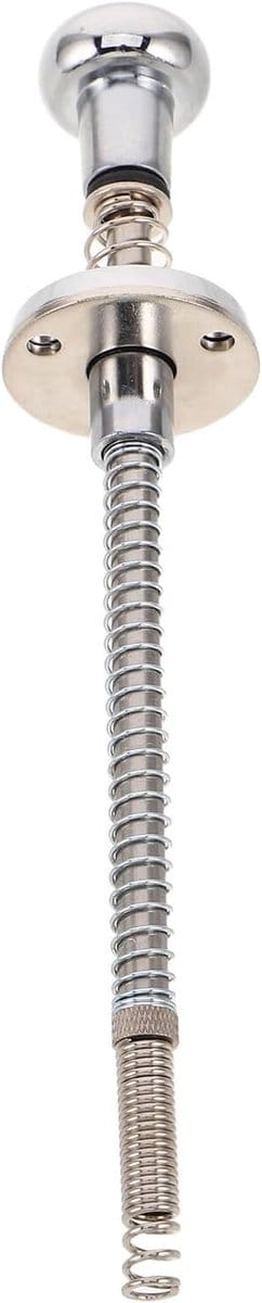 Flipperkast Schietstang - Veerbelaste Hendel - Arcade Spel - Duurzame Paddenstoelvormige Kop - 20 x 3.8 x 3.8 cm - Zilver