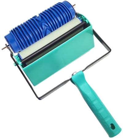 Dailygoods- Patroon Verfroller Rubber - Textuur Roller Tool - Herbruikbaar - Muurdecoratie - Doe-het-zelf Verfroller - Eenvoudig te gebruiken - Textuurroller