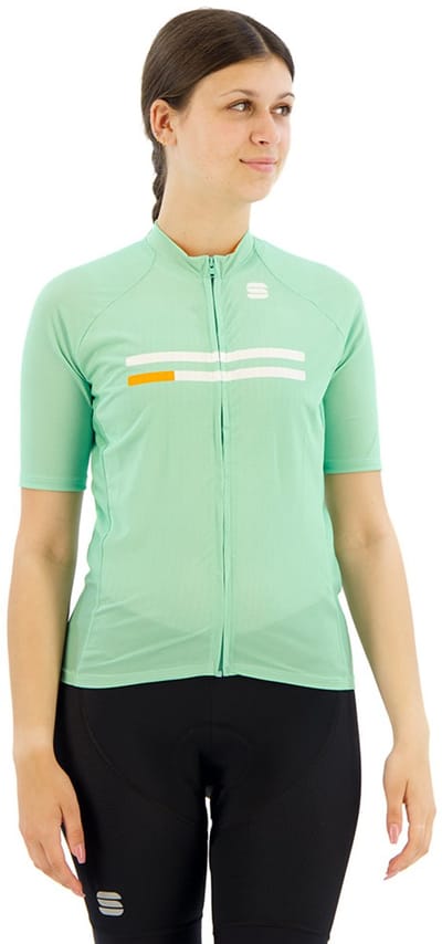 Sportful Joy Korte Mouw Wielertrui Groen XS Vrouw