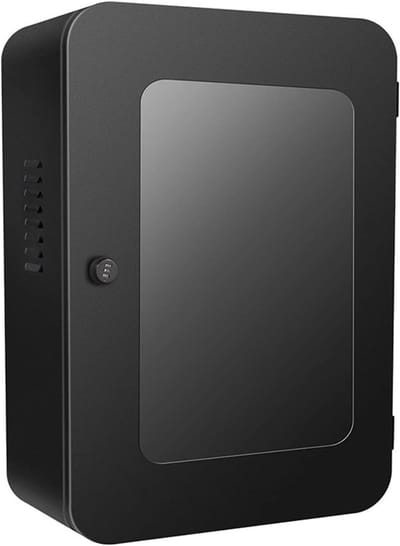 EV Oplader Box - Laadstation Behuizing - Buiten Laden - Vergrendelbaar - 50 x 25 x 60 cm - Grijs