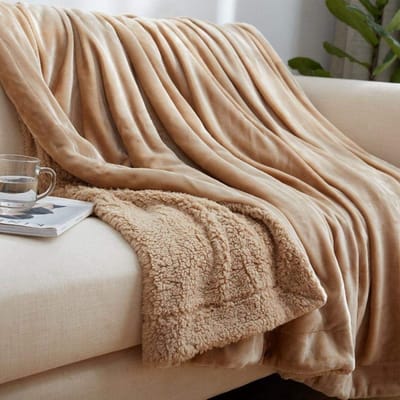 fleece werpdekens Reisformaat - Superzachte donzige warme stevige bedspreien voor bank Microfiber deken -6_200x230cm