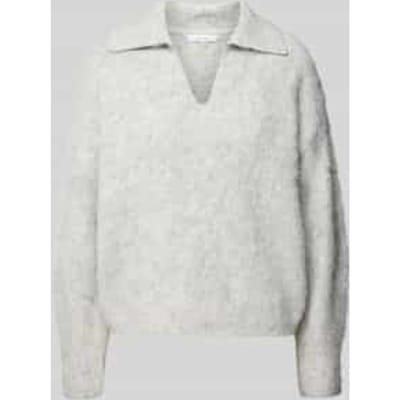 Loose fit gebreide pullover met wol model ‘Pelsie’