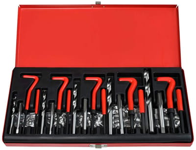 NAIZY tap reparatie set tap inzetstukken M5 M6 M8 M10 M12 schroefdraad boor kranen ingeschroefd hulzen ingeschroefd inzetstukken