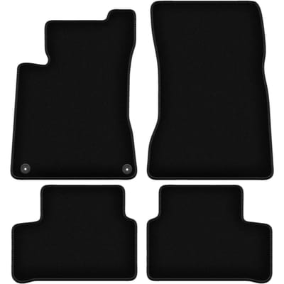 BASIC zwarte veloursmatten voor: Mercedes A W177 hatchback, sedan (2018-)