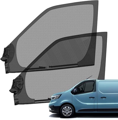 Insectennet vervangingsset Renault Trafic/Opel Vivaro/Nissan NV300 - Magnetisch - Ademend - ShopVlot