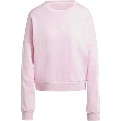 Adidas Essentials 3 Stripes French Terry Sweatshirt Roze L Vrouw
