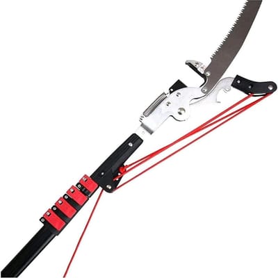 Telescopische Snoeischaar - Boom Snoeischaar - Hoge Takken Snoeien - Verstelbare Aluminium Steel - Tot 7.2 Meter - Zilver