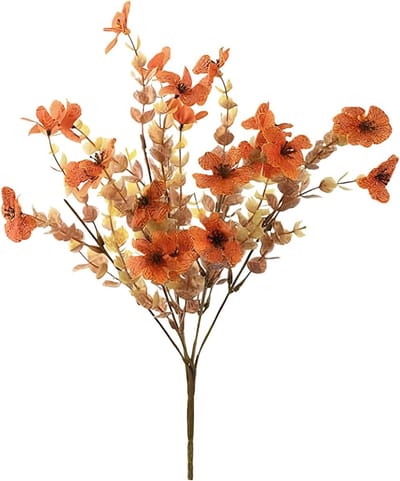 Gedroogde Bloemen - Decoratie Boeket - Feest Decoratie - Realistisch Uiterlijk - 31x16 cm - Stijl C