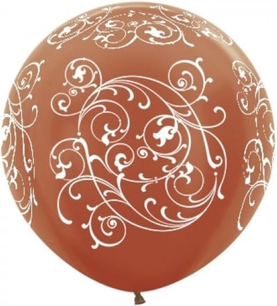ballon Sempertex 60cm Filigraan - Metaalkoper 573[EAN=sku]