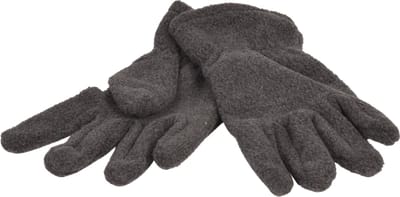 P&T Handschoenen Dames - Micro Fleece - Donker Grijs