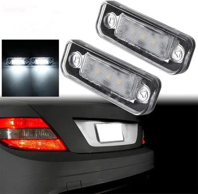 Kentekenplaatverlichting LED - Verlichtingsset Auto - Veilige Verlichting - Canbus Foutvrij - 12 Volt - Wit