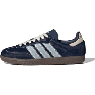 adidas Samba OG Pony Hair Pack - Night Indigo Clear Sky Dames Sneakers Blauw Tactiel-Blauw JS3934 40⅔ gray