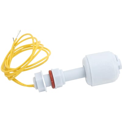 Interrupteur à flotteur PP Capteur de niveau d'eau liquide pour aquarium Distributeur d'eau Chauffage Humidificateurs Équipement de salle de bain white