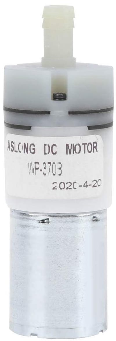 Allecto - Mini Waterpomp - Zelfaanzuigende RVS Waterpomp - Huishoudelijk Gebruik - Compact en Efficiënt - DC 12V - Watertransport - Ideaal voor Tui...
