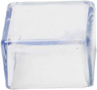 Vierkante stoelpootdoppen - Beschermkappen voor vloer, Antislip, 40x40 mm, Set van 8