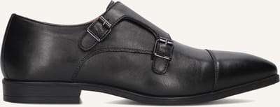 STEFANO LAURAN Stefano Lauran Gesp Nette schoenen - Business Schoenen - Heren - Zwart - Maat 41