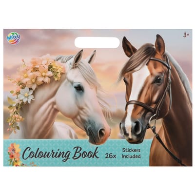 Horse Collection - Kleurboek - 25 pagina's - 26x35,5 cm