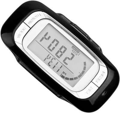 Stappenteller met Clip - Wandel teller Stap meter - Fitness Doelen Behalen - Nauwkeurige 3D Sensor