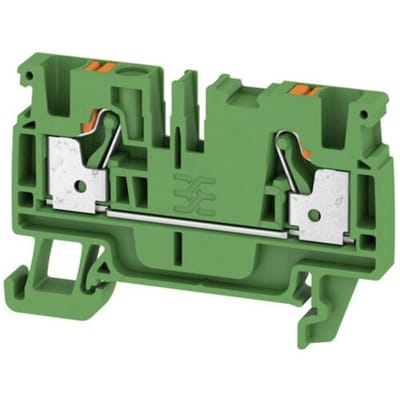 Weidmüller 2051260000 Doorgangsklem 6.1 mm Spanveer Groen 100 stuk(s)