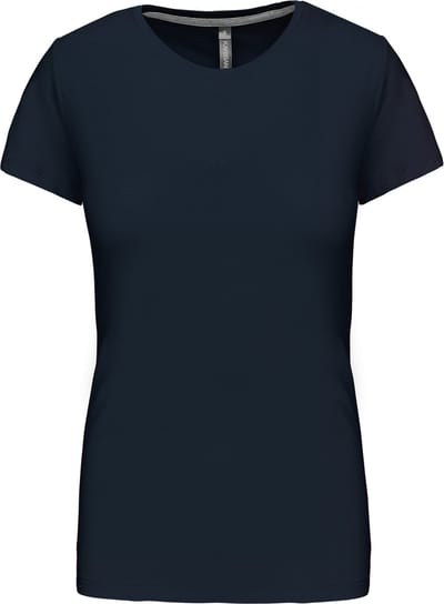 Kariban Dames t-shirt ronde hals korte mouwen K380 - Navy - 3XL