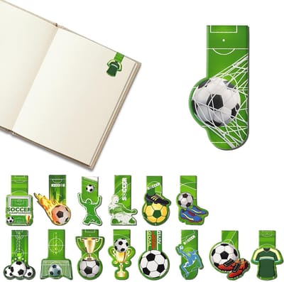 Dailygoods- Boekenleggers 30 Stuks - Magnetische Bladwijzers - Duurzaam Gecoat Papier - Geschikt voor Scholen/Bibliotheken/Kantoren - Veilig en Stabiel