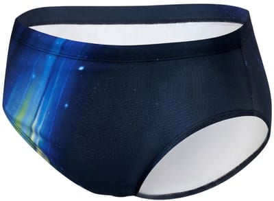 Zwemslip Ocean Glow Blauw - Maat M - Zwemslip Heren Blauw - Swimwearclub