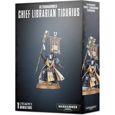Figurine Games Workshop Warhammer 40k - Ultramarines Chef Librarian Tigurius