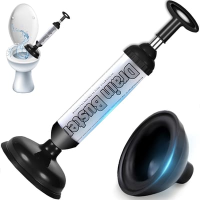 Dailygoods - Hoge Druk Afvoerreiniger voor Toiletten en Wastafels