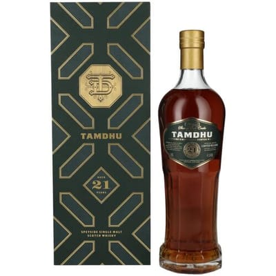 Tamdhu Whisky Tamdhu 21 Years Old Speyside Single Malt Limited Release 47,5% Vol. 0,7l in geschenkverpakking