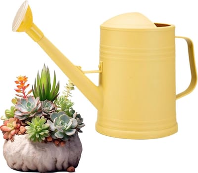 Gieter met Fijne Sproei - Plantenvernevelaar Waterplanten - Planten Verzorgen - Verlengde Tuit - 2 Liter - Geel