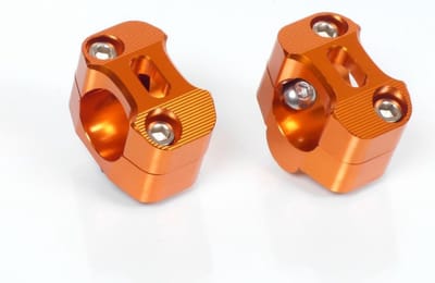 gek stuur voor auto 22-28mm + h25mm licht oranje nieuw